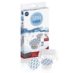 GRE - Recharges SPA CAPS pour désinfection de spa gonflable - Sans chlore - 6...