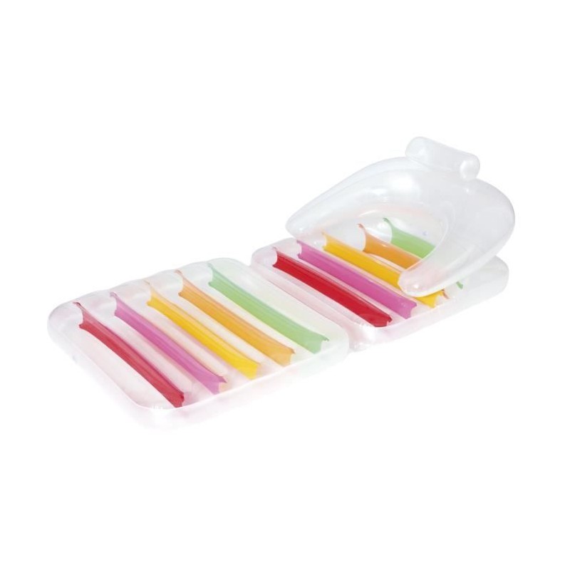 Matelas gonflable de piscine - BESTWAY - Chaise longue pliante