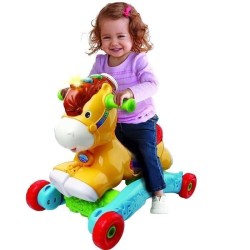 Porteur a Bascule P'tit Galop, Mon Poney Basculo 2en1 - VTECH BABY -
