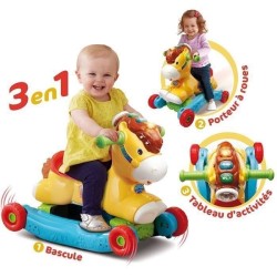 Porteur a Bascule P'tit Galop, Mon Poney Basculo 2en1 - VTECH BABY -