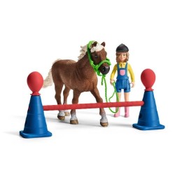 Coffret d'Entraînement Agilité Équestre avec Cheval Schleich,