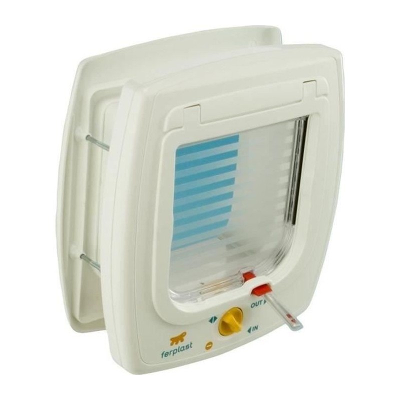 Ferplast Chatiere magnétique a 4 voies Swing 7 SET Blanc 72104011