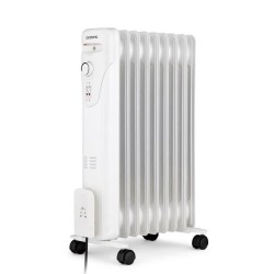 Radiateur bain d'huile électrique - 2000 Watts - OCEANIC - 3 puissances - 9 é...