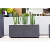 Jardiniere - EDA - Graphit - 98 L - 99,5 x 39 x H. 43 cm -Gris Anthracite