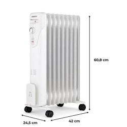 Radiateur bain d'huile électrique - 2000 Watts - OCEANIC - 3 puissances - 9 é...