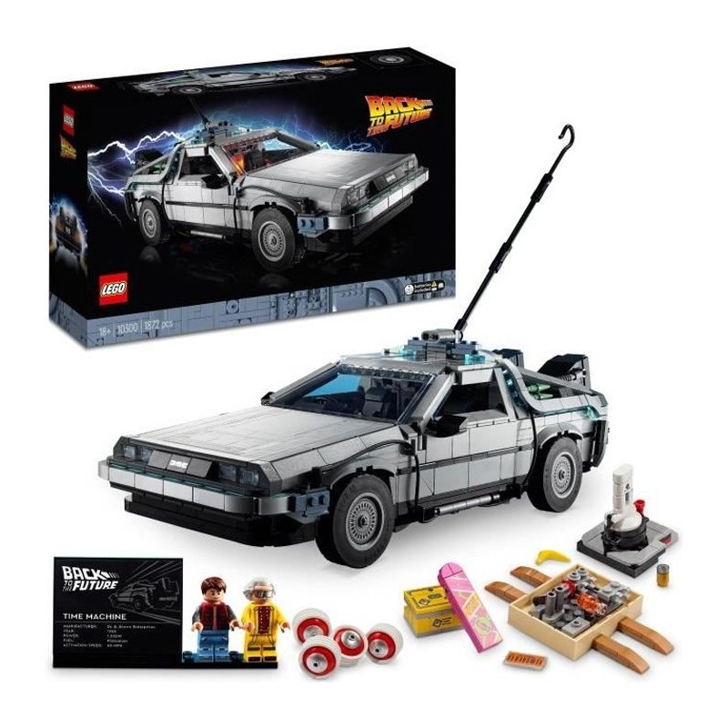 LEGO 10300  La machine a remonter le temps de Retour vers le futur
