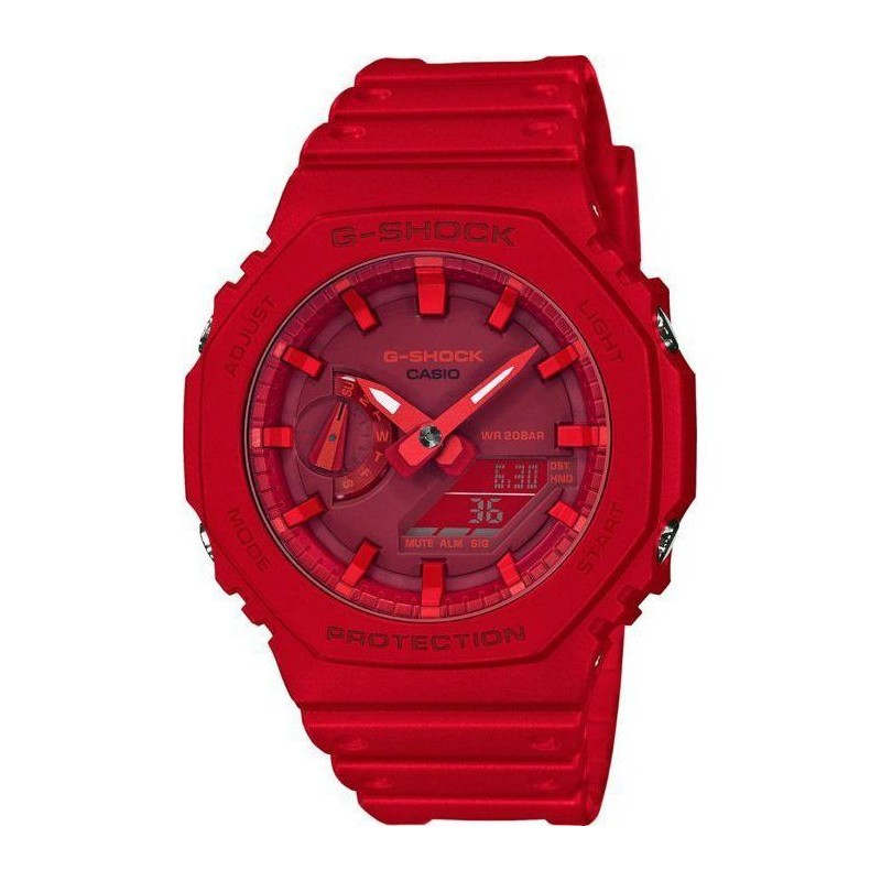 Montre CASIO G-SHOCK - Resitante aux chocs - Multifonctions - Rouge