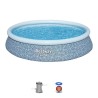 Kit piscine gonflable BESTWAY - Fast Set - 396 x 84 cm - Ronde