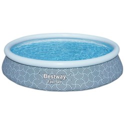 Kit piscine gonflable BESTWAY - Fast Set - 396 x 84 cm - Ronde