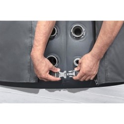 BESTWAY - Couverture thermique EnergySense™ pour spas rond 216 x 80 cm