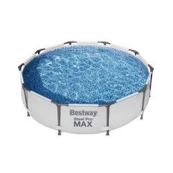 Kit Piscine hors sol tubulaire BESTWAY Steel Pro Max™ - 305 x 76 cm - Ronde (...