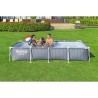 Kit Piscine hors sol tubulaire BESTWAY - Steel Pro™ - 366 x 201 x 66 cm - Rec...