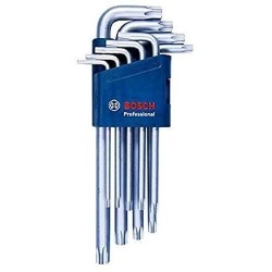 Bosch Professional - Set de 9 clés mâles pour vis Torx