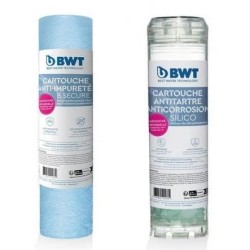Pack annuel antitartre - BWT - PILODIPHOS - B.SECURE + silicophosphate - Fréq...