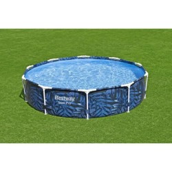 Piscine hors sol tubulaire BESTWAY - Steel Pro™ - 305 x 66 cm - Ronde