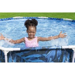 Piscine hors sol tubulaire BESTWAY - Steel Pro™ - 305 x 66 cm - Ronde