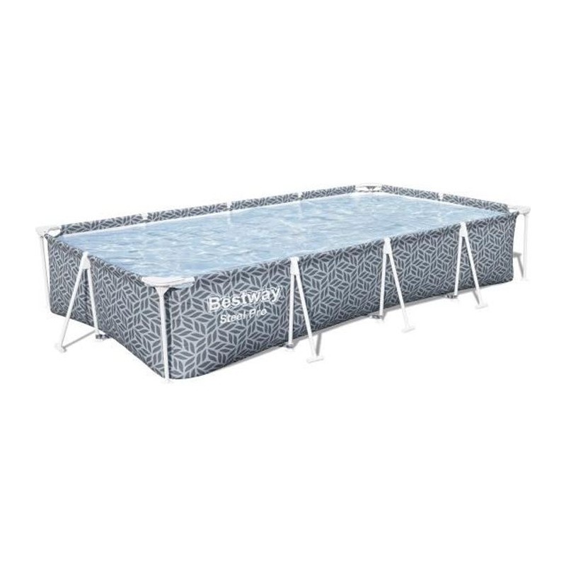 Piscine hors sol tubulaire BESTWAY - Steel Pro™ - 366 x 201 x 66 cm -