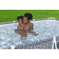 Piscine hors sol tubulaire BESTWAY - Steel Pro™ - 366 x 201 x 66 cm -