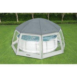BESTWAY - Dôme de protection pour piscine - Octogonal 600 x 600 x 295