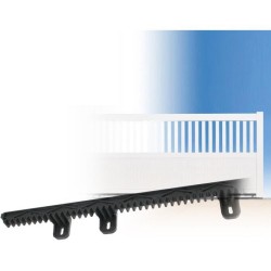 Crémaillere supplémentaire droite ou gauche - AVIDSEN - Pour portail coulissa...
