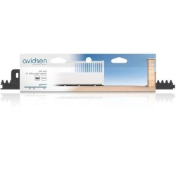 Crémaillere supplémentaire droite ou gauche - AVIDSEN - Pour portail coulissa...