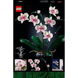 LEGO  Icons 10311 L'Orchidée Plantes de Fleurs Artificielles d'Intérieur, Déc...