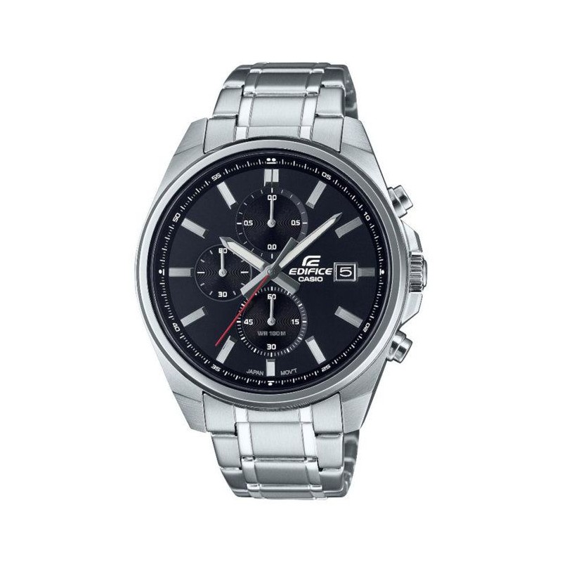 CASIO Edifice Montre EFV-610D-1AVUEF - Acier - Noir