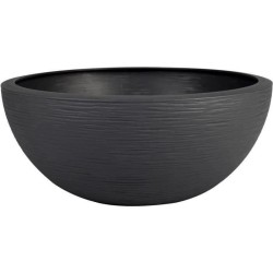 Pot vasque Ø 40 cm - EDA - Graphit Up - 14,9 L - Intérieur / Extérieur - Ø 40...