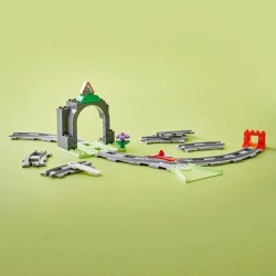 LEGO DUPLO Ma ville 10425 Set d'extension : Les rails et le tunnel du train -...