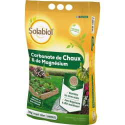 SOLABIOL Carbonate de chaux & de magnésium - 10kg - Granulés - Corrige l'acid...