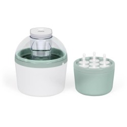 Sorbetiere - LIVOO - DOM461 - 12W - 1L - Cuve aluminium - Pâle de mélange, mo...