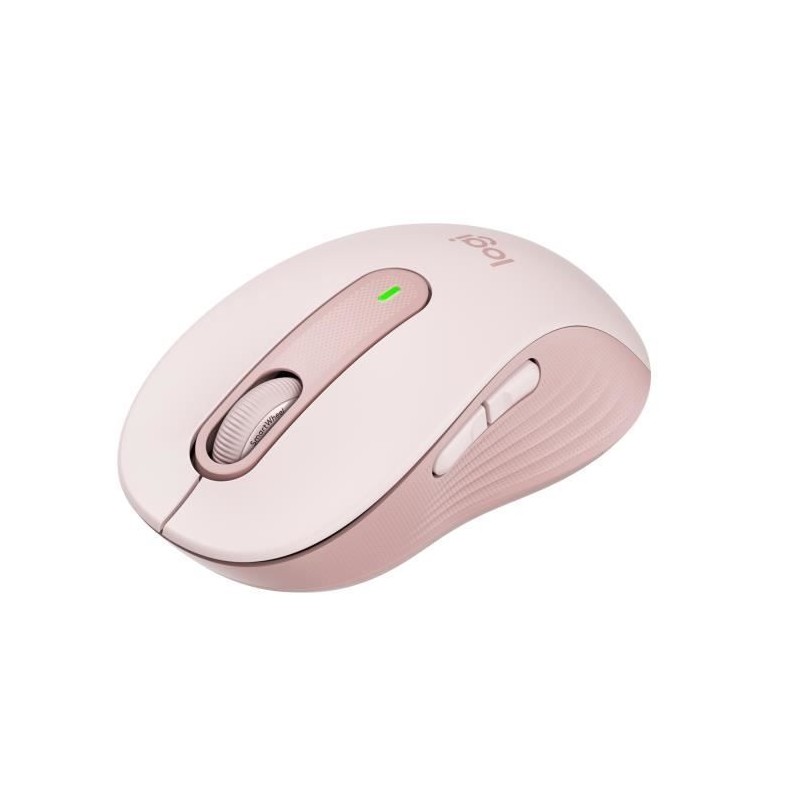 Souris - Sans fil - Logitech - Signature M650 - Rose - Droitier