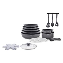 Batterie de cuisine - Tous feux dont induction - ART & CUISINE - AC1824 - Alu...