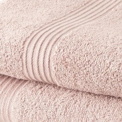 TODAY Lot de 1 Drap de Bain 100% coton 70x130 cm + 1 Serviette de Bain 50x100...