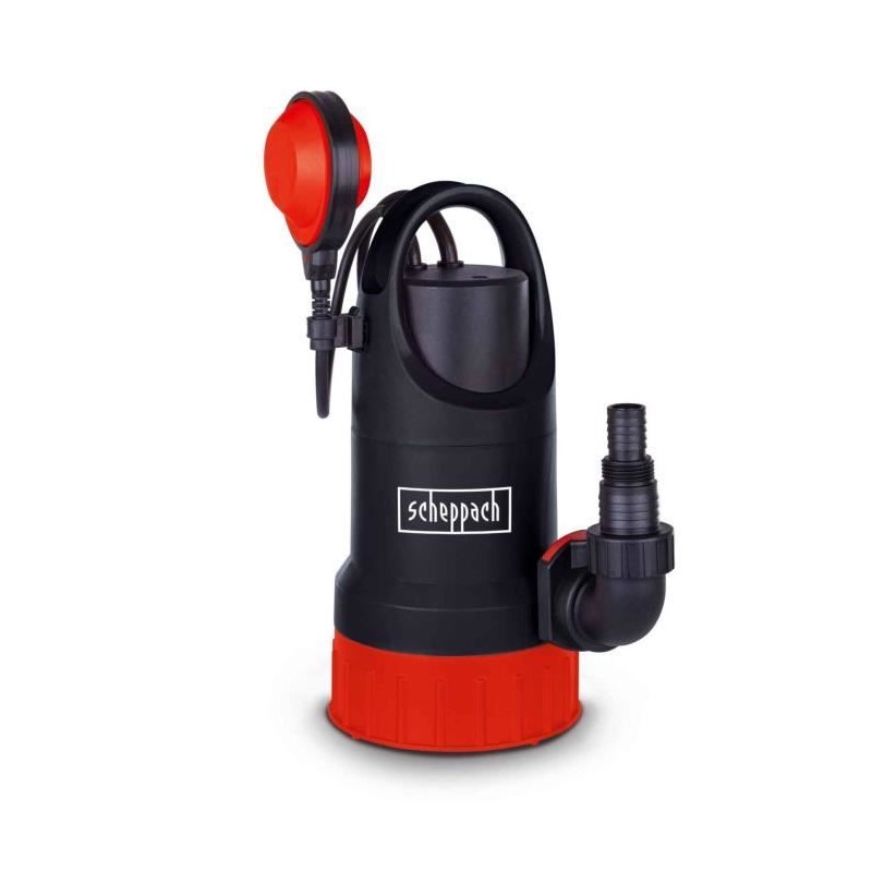 Pompe combinée pour eaux usées - Scheppach - DWP750 - 20000 L/h - 750 W