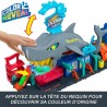 Hot Wheels City-Station de Lavage Requin-Coffret voiture Color Reveal