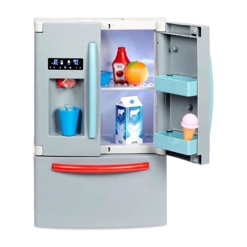 Little Tikes - Mon 1er frigo - Jeu d'imitation - Distributeur de glaçons réal...