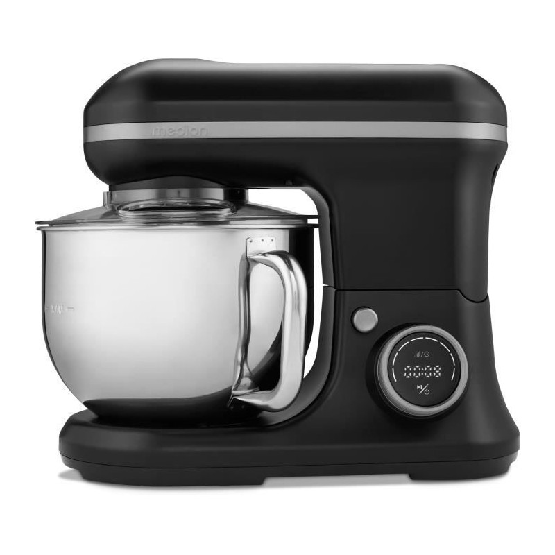 Robot pâtissier - MEDION - MD18420 - 1200 W - 5 L - 8 vitesses - Bol a glace ...