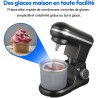 Robot pâtissier - MEDION - MD18420 - 1200 W - 5 L - 8 vitesses - Bol a glace ...