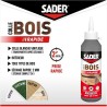 Colle bois - SADER - Prise rapide 2 min - Tous bois - Intérieur - Transparent...