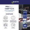 Mastic auto/bateau - BOSTIK - Fixpro MSP 104 - Colle et joint - Résiste intem...