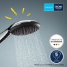 Pommeau de douche - GROHE Vitalio Start 110 27940001 - 1 jet Pluie - Economie...