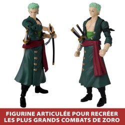 Figurine Anime Heroes 17 cm - Roronoa Zoro - BANDAI One Piece
