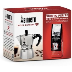 Cafetiere italienne + 1 Café Perfetto Moka Classico - BIALETTI - MOKA - 3 tas...
