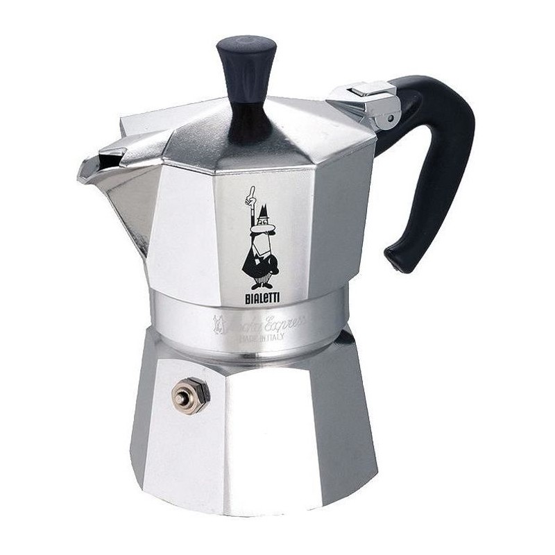 Cafetiere Italienne BIALETTI  - Moka Express - Aluminium - 3 Tasses