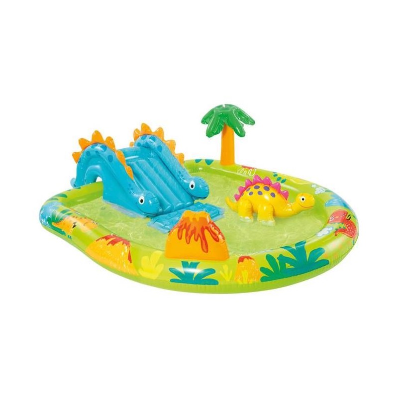 Aire de jeux gonflable - INTEX - Petit Dino - 143 Litres - 2 ans+ - 191 x 152...