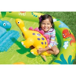 Aire de jeux gonflable - INTEX - Petit Dino - 143 Litres - 2 ans+ - 191 x 152...