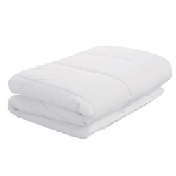 BLANREVE Couette légere en microfibre - 240 x 260 cm - Blanc