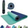 Tapis de yoga - FITNESS - SCHILDKRÖT - 180 x 61 cm - 4 mm - Sac inclus - Vert...