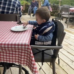 Rehausseur de chaise - BAMBISOL - 6/35 mois - Evolutif en chaise enfant 3/5 a...